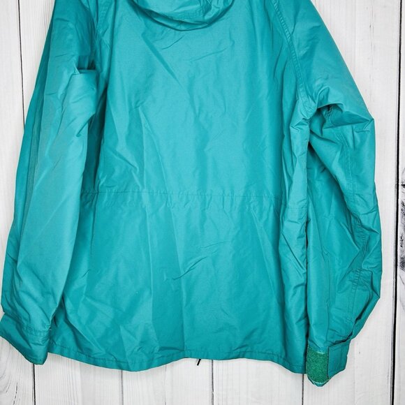 Vintage Cabelas Gore-Tex Hunting Jacket Mens Sz XL Teal Full Zip Utility Outdoor - Picture 9 of 9